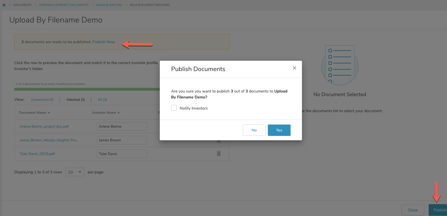 Bulk Document Uploader - Upload by Filename – IMS Help Center